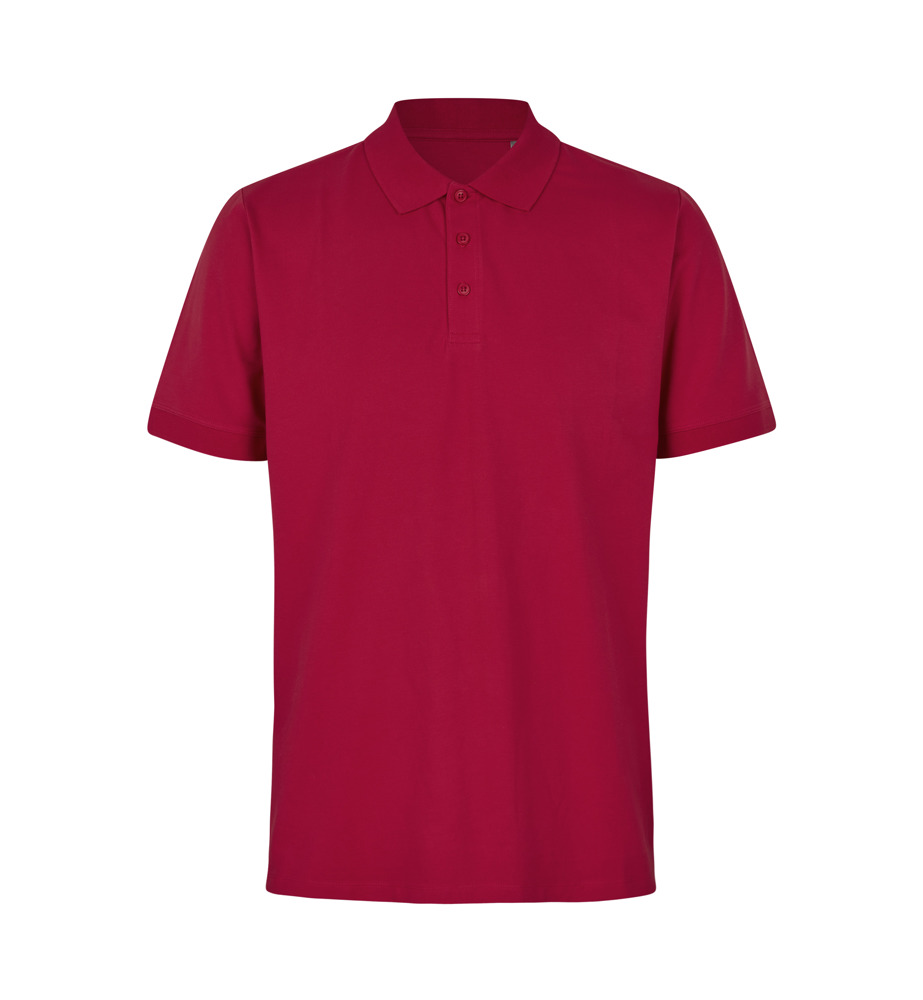 Poloshirt | biologisch katoen - Rood (C-330)