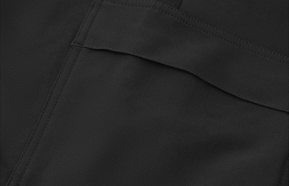 Hybride stretch broek