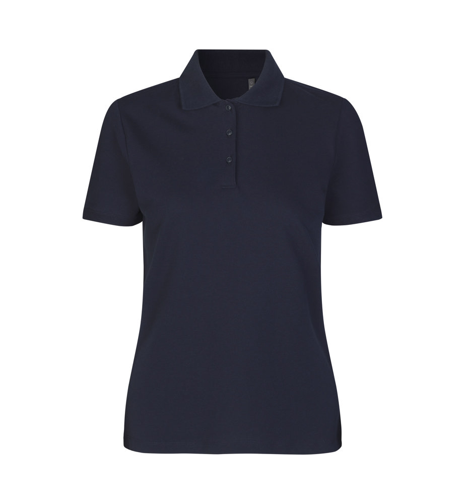 Poloshirt | biologisch kantoen| dames - Marine (C-790)
