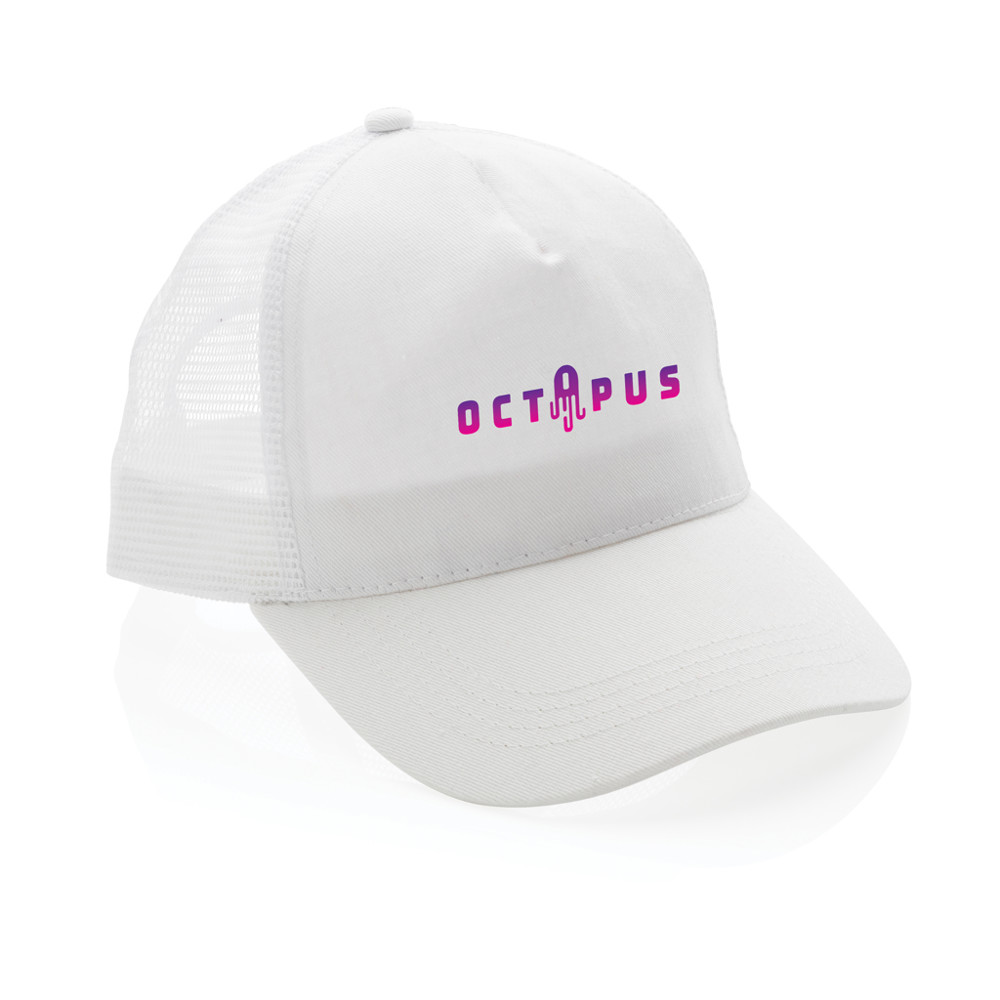 Impact AWARE™ 5 panel recycled katoenen truckercap