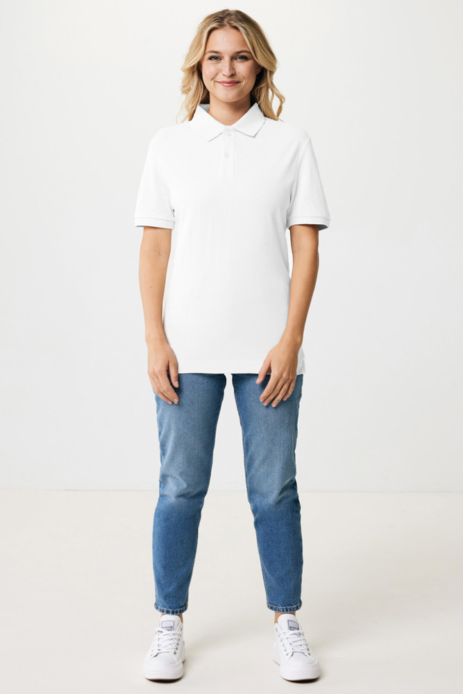 IQONIQ Yosemite gerecycled katoen pique polo