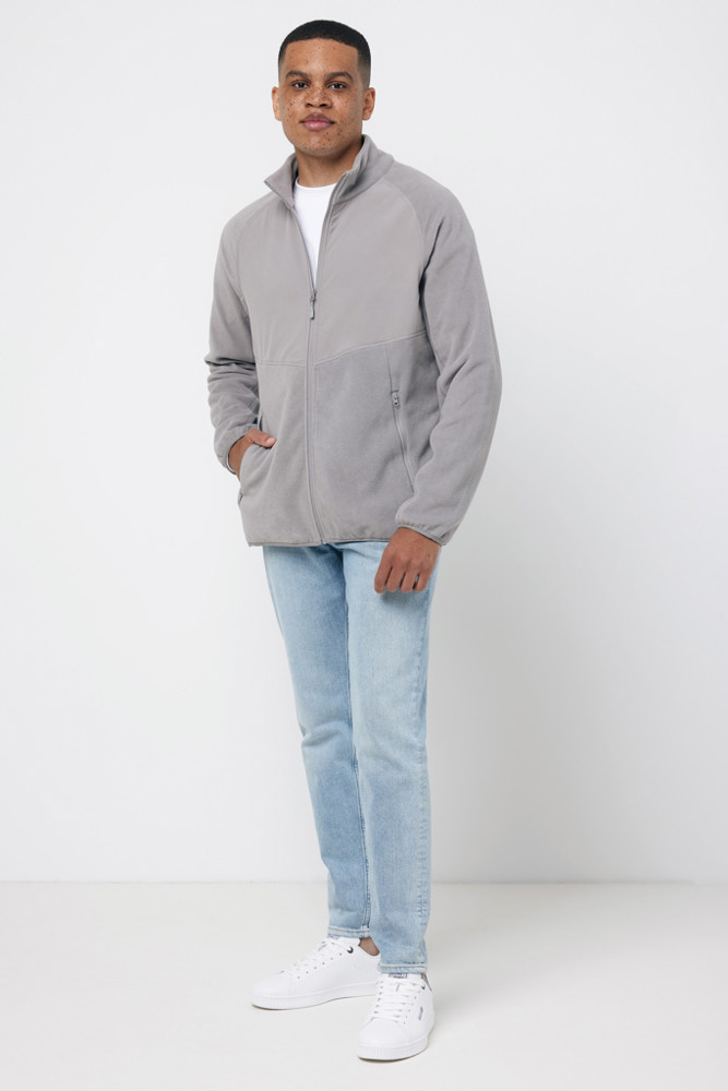 IQONIQ Talung gerecycled polyester fleece jas met rits