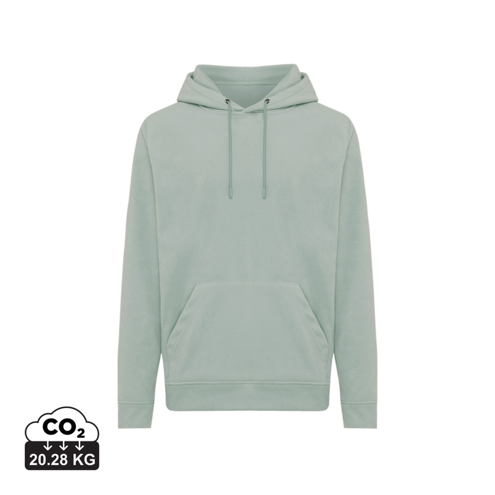 IQONIQ Trivor gerecycled polyester fleece hoodie