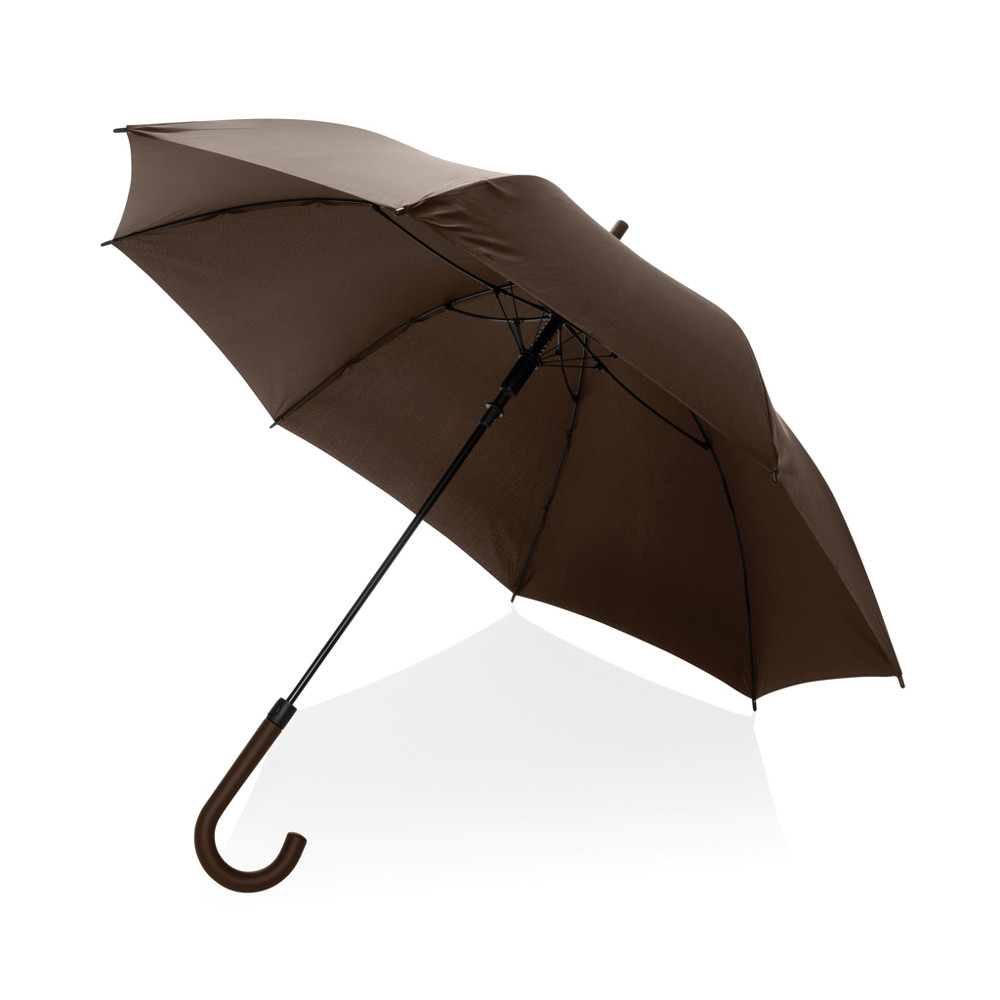 KENTO URBAN 23'' AWARE™ RPET 190T automatische paraplu - bruin (± PMS 4273C)