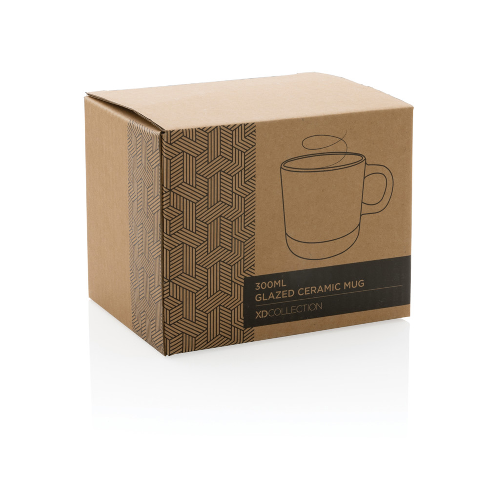 Geglazuurde keramische mok 300 ml