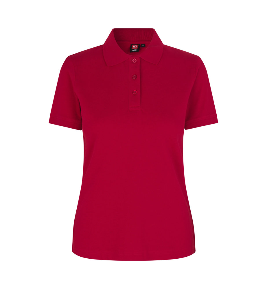 Poloshirt | stretch | dames - Rood (C-330)
