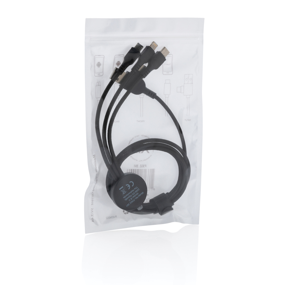 Light up logo 6-in-1 kabel