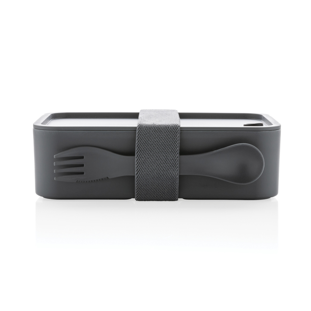 PP lunchbox met spork