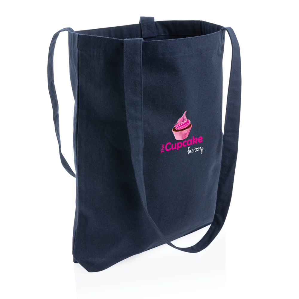 Impact AWARE™ gerecycled katoenen draagtas 330gsm