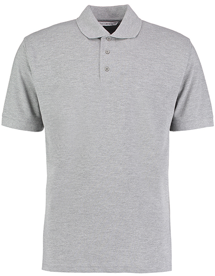 Kustom Kit - Classic Fit Klassic Superwash® 60° Polo - Heather Grey