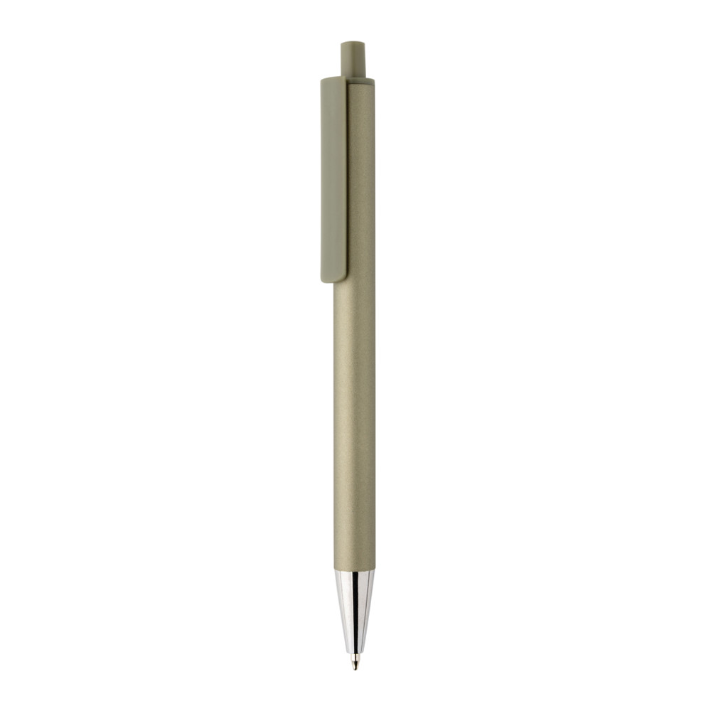 Amisk RCS-gecertificeerde pen van gerecycled aluminium - groen (± PMS 8520C)