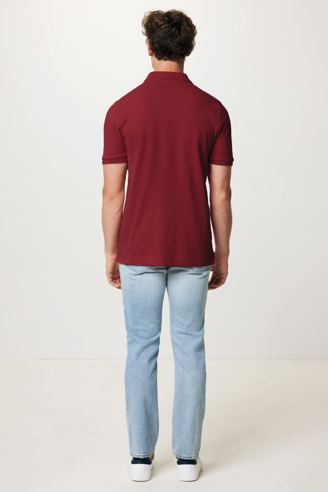 IQONIQ Yosemite gerecycled katoen pique polo