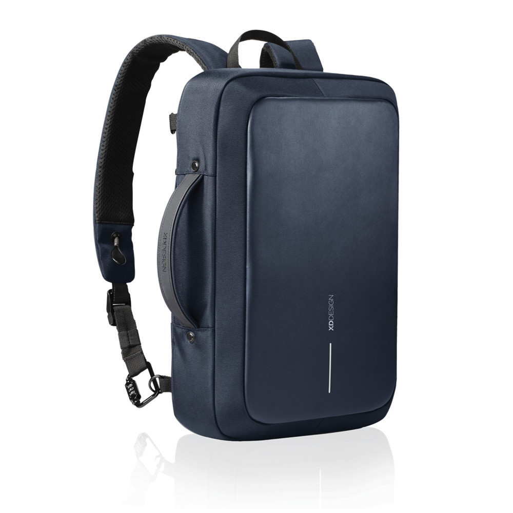 Bobby Bizz 2.0 anti-diefstal rugtas & aktentas - donkerblauw, donkerblauw (± PMS 2767/ ± PMS 289)