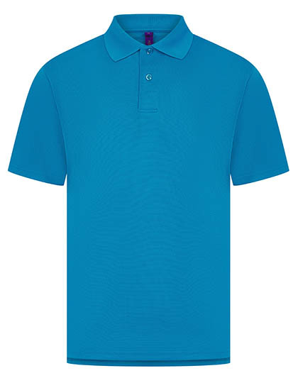Henbury - Men´s Coolplus® Wicking Polo Shirt - Sapphire Blue