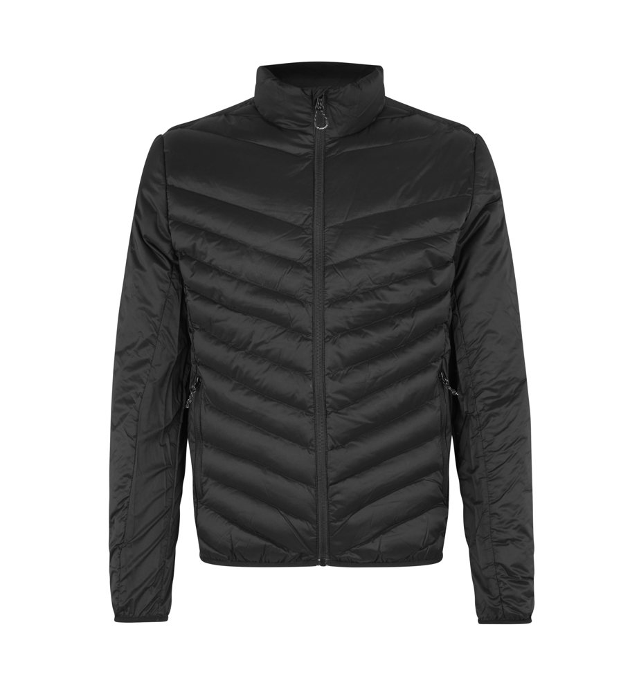 Gewatteerde jas | stretch - Zwart (C-900)