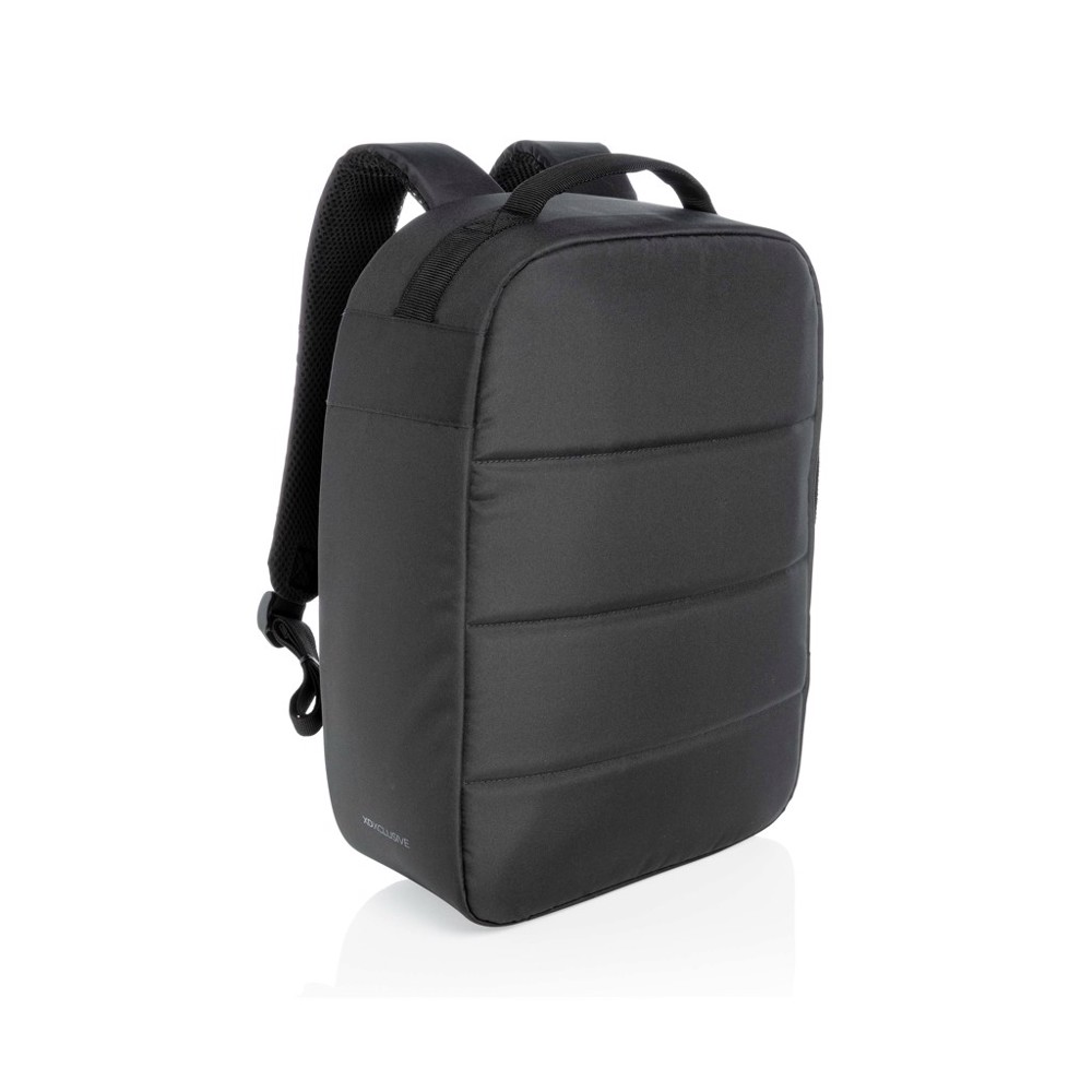 Impact AWARE™ RPET 15,6" anti-diefstal rugzak - zwart (± PMS Black)