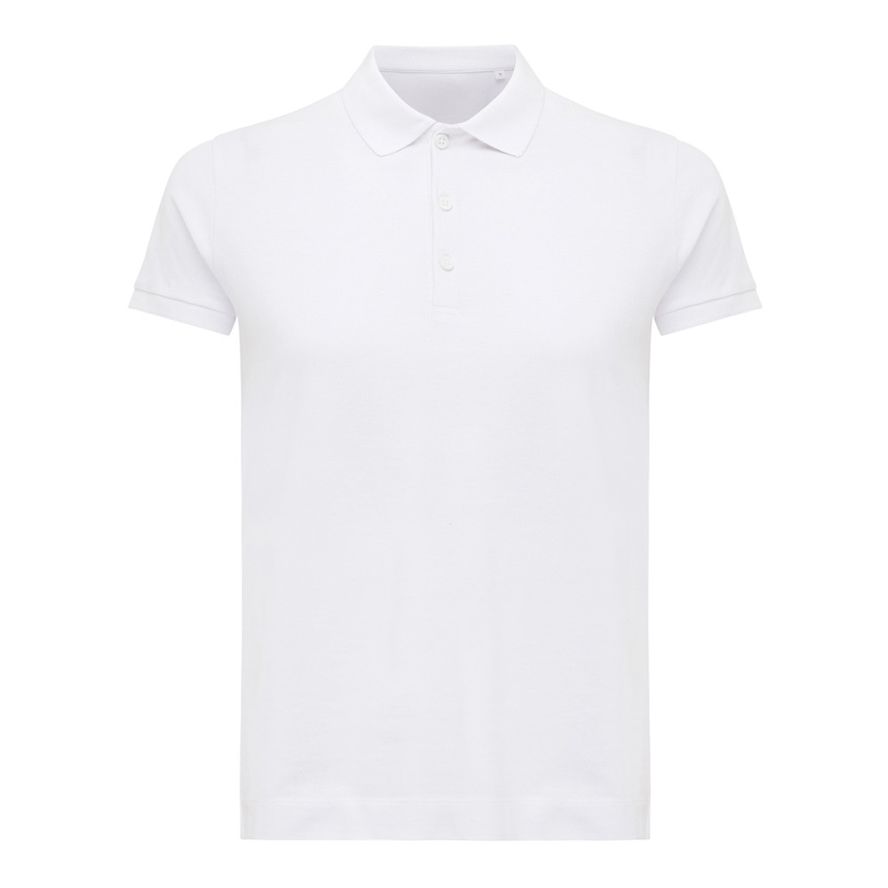 IQONIQ Yosemite dames recycled katoen pique polo - recycled white (± PMS 11-0601 TCX)