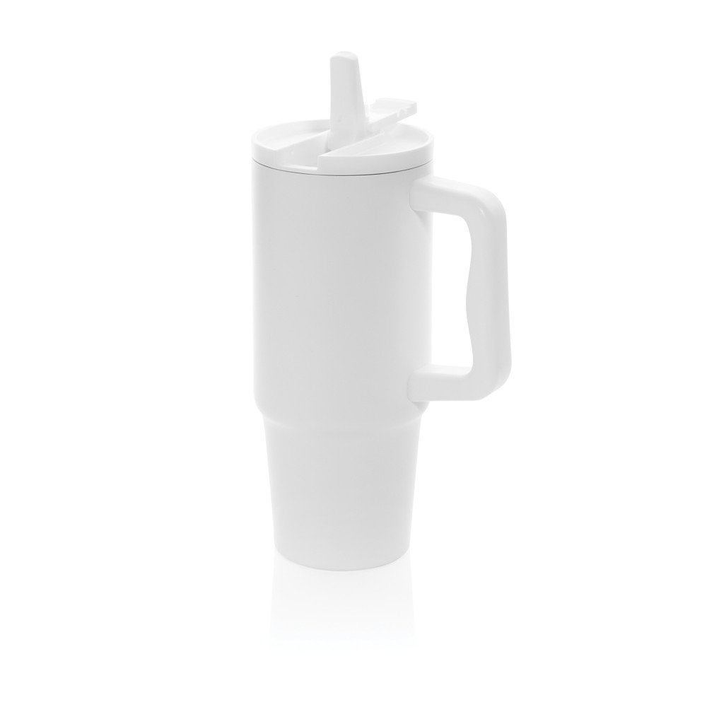 Embrace Lekvrij RCS recycled RVS Beker 900ml - wit (± PMS White)