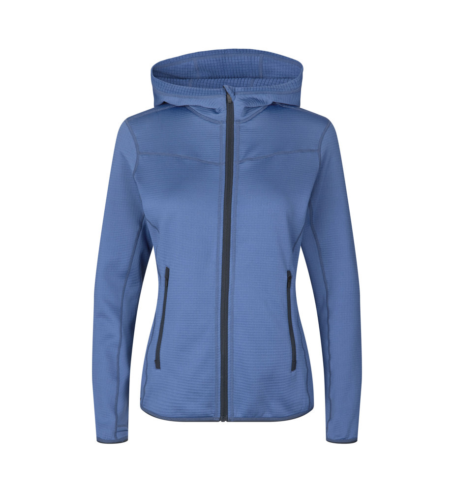 Cardigan | stretch comfort | dames - Stormy blue (C-689)