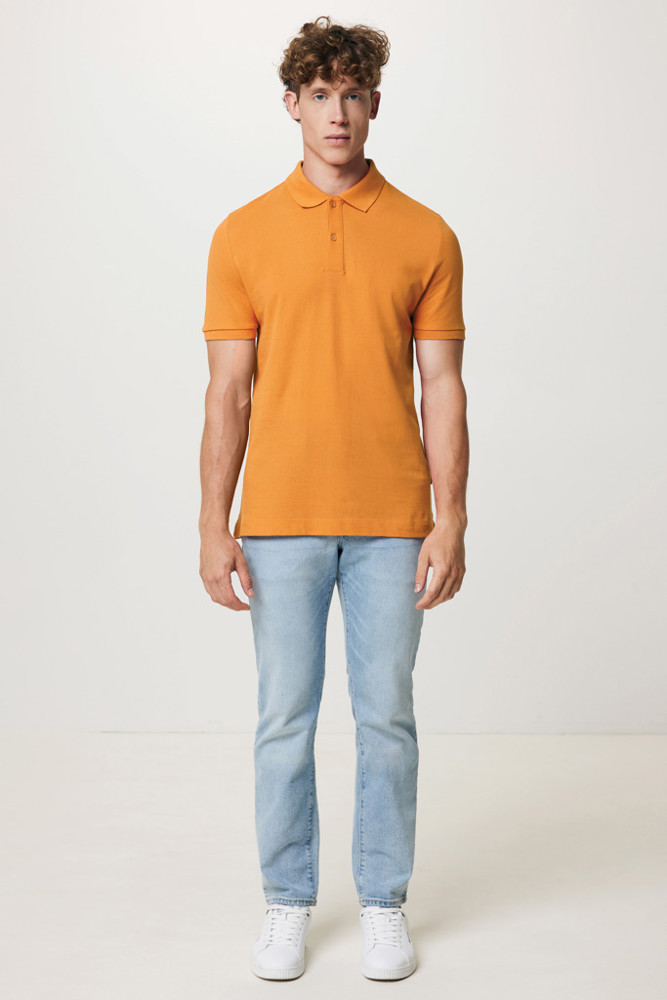 IQONIQ Yosemite gerecycled katoen pique polo