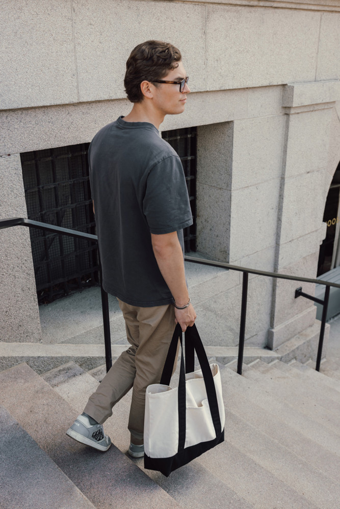 SHOP LOCAL AWARE™ recycled cotton 350gsm Tote bag