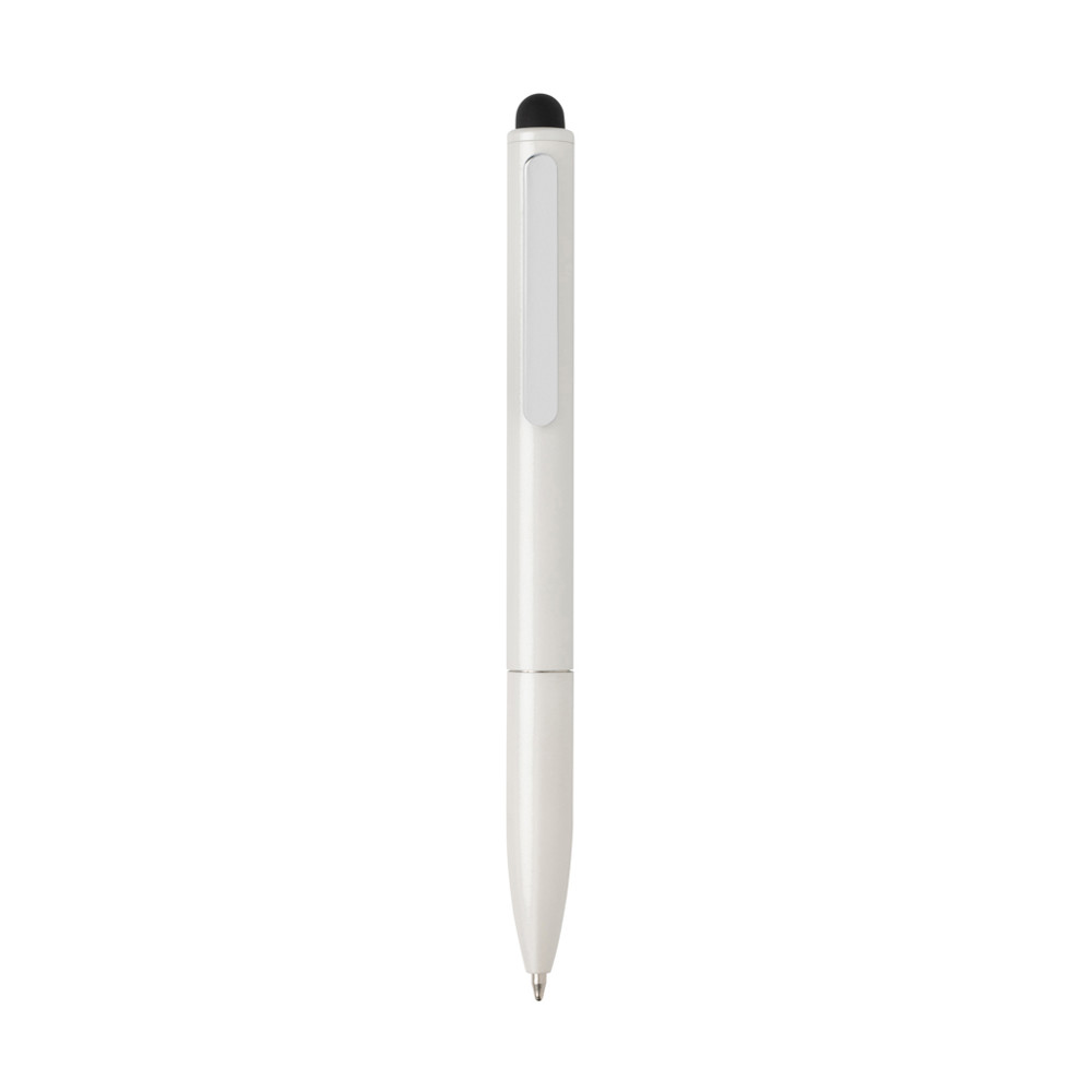 Kymi RCS-gecertificeerde gerecycled aluminium pen met stylus