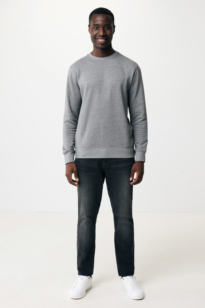 IQONIQ Etosha lichtgewicht gerecycled katoen sweater