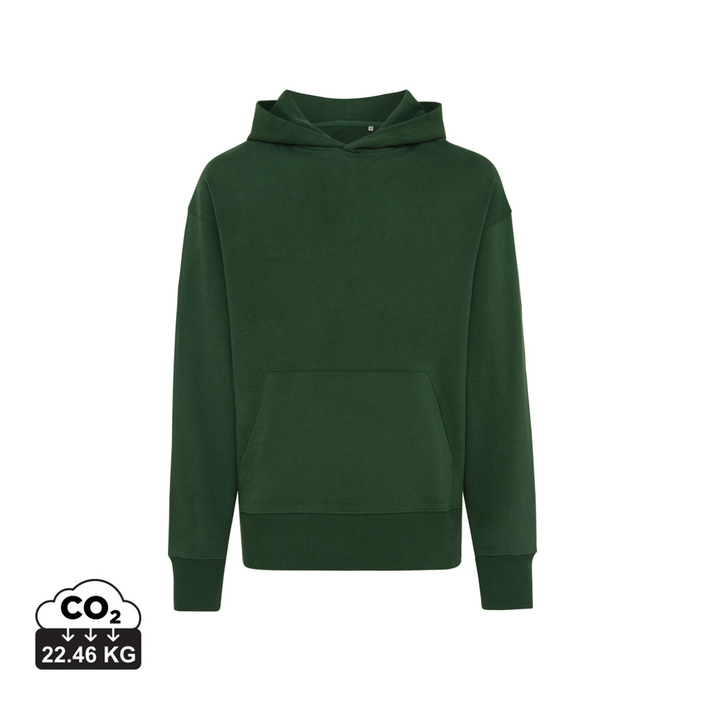IQONIQ Yoho gerecycled katoen relaxed hoodie