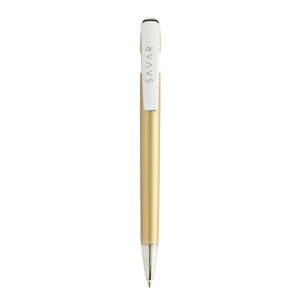 Glide GRS gecertificeerde R-ABS Pen met metalen clip