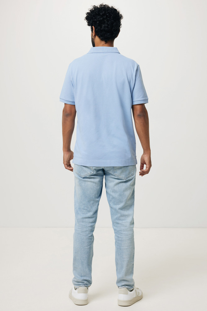 IQONIQ Yosemite gerecycled katoen pique polo