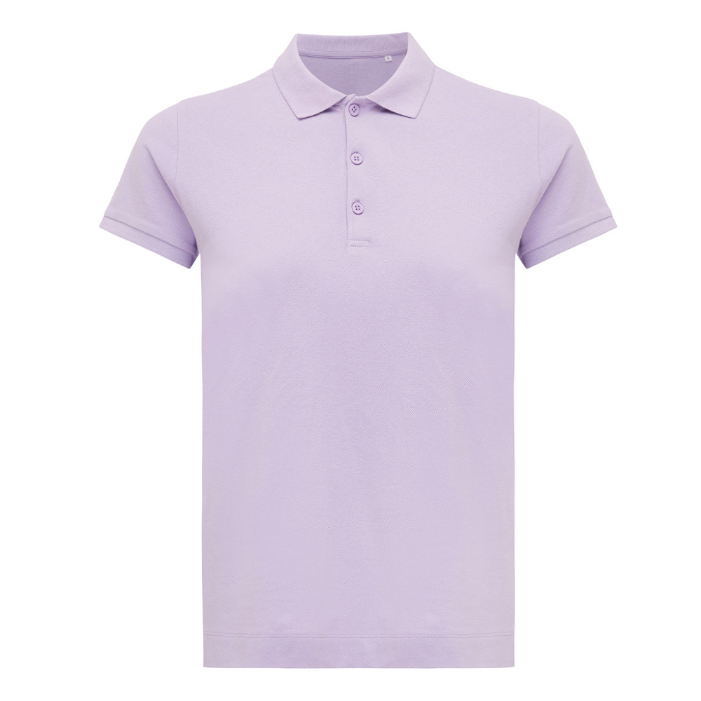 IQONIQ Yosemite dames recycled katoen pique polo - lavender (± PMS 15-3716TCX)