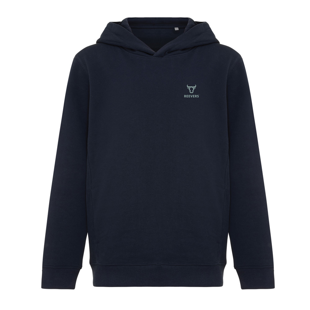 IQONIQ Yengo kids recycled katoen hoodie met steekzakken