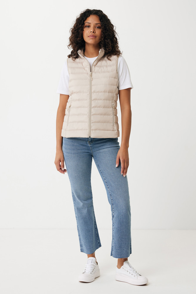 IQONIQ Meru dames gerecycled polyester bodywarmer