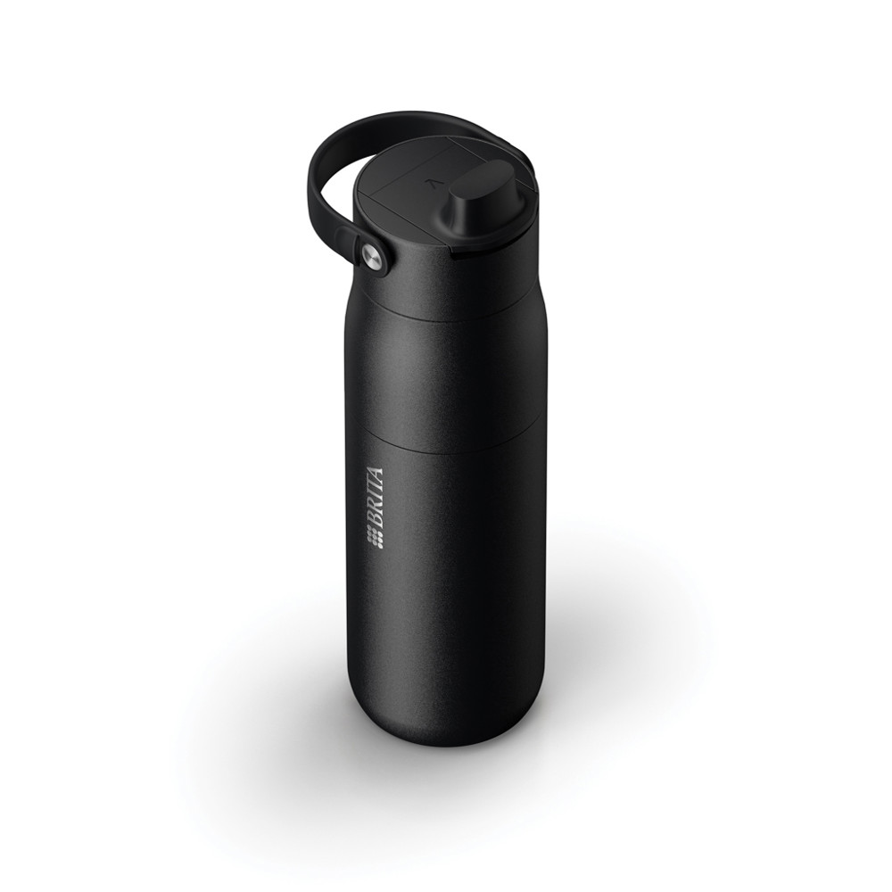 BRITA LARQ Essential waterfles 680ML - zwart (± PMS Black)