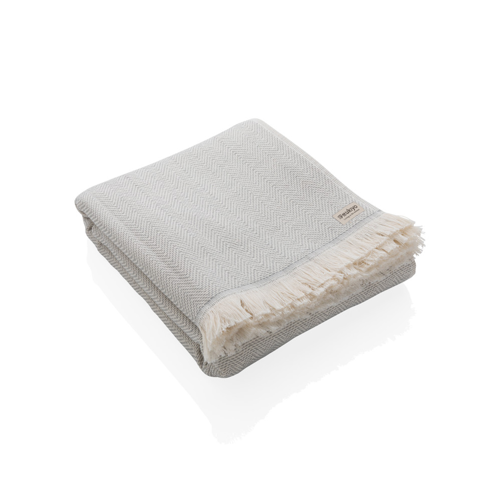 Ukiyo Hisako AWARE™ 4 Seizoenen Deken/Handdoek 100x180 - grijs (± PMS Cool Grey 6)