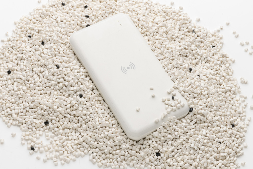 RCS standaard recycled plastic wireless powerbank