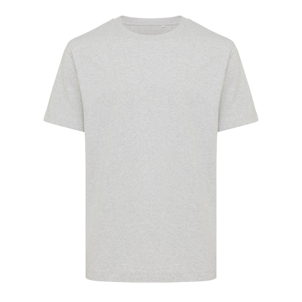 IQONIQ Kakadu relaxed gerecycled katoen t-shirt - heather grey (± PMS heather grey)