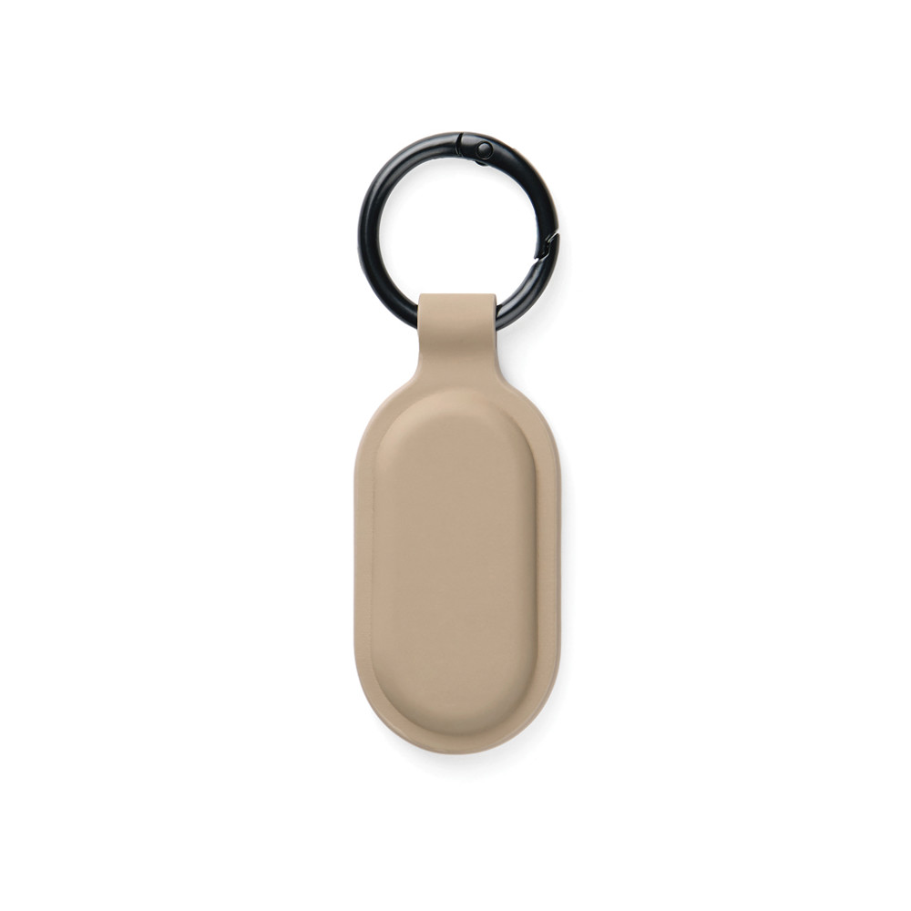 VINGA Baltimore RCS sleutelhanger met dual finder - greige (± PMS 7530)