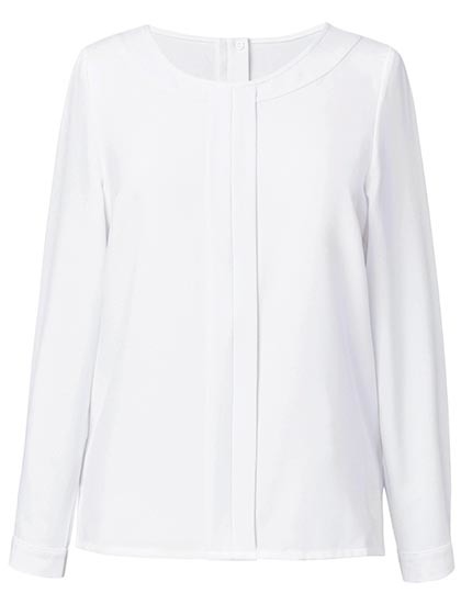Brook Taverner - Women´s Riola Long Sleeve Blouse - White