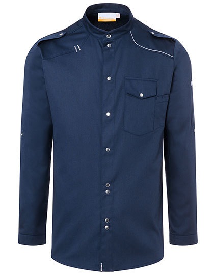 Karlowsky - Chef Shirt New Identity - Navy (ca. Pantone 533C)
