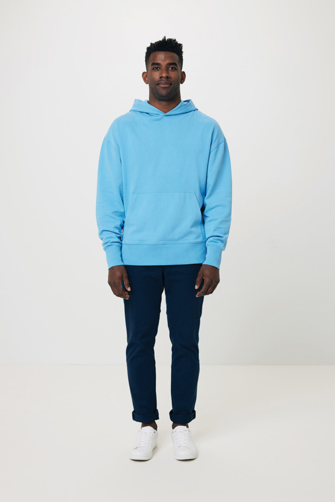 IQONIQ Yoho gerecycled katoen relaxed hoodie