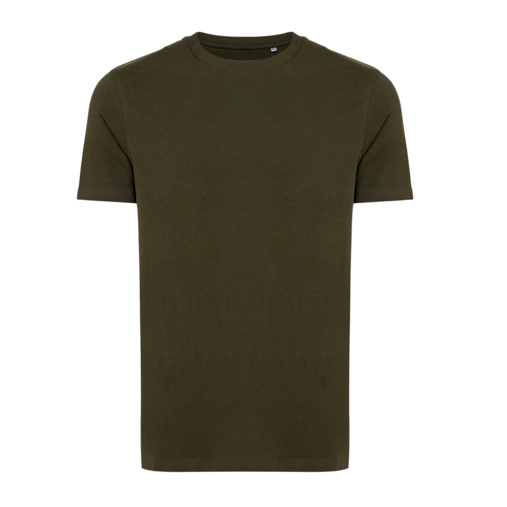 IQONIQ Bryce gerecycled katoen t-shirt - khaki (± PMS 18-0523 TCX)