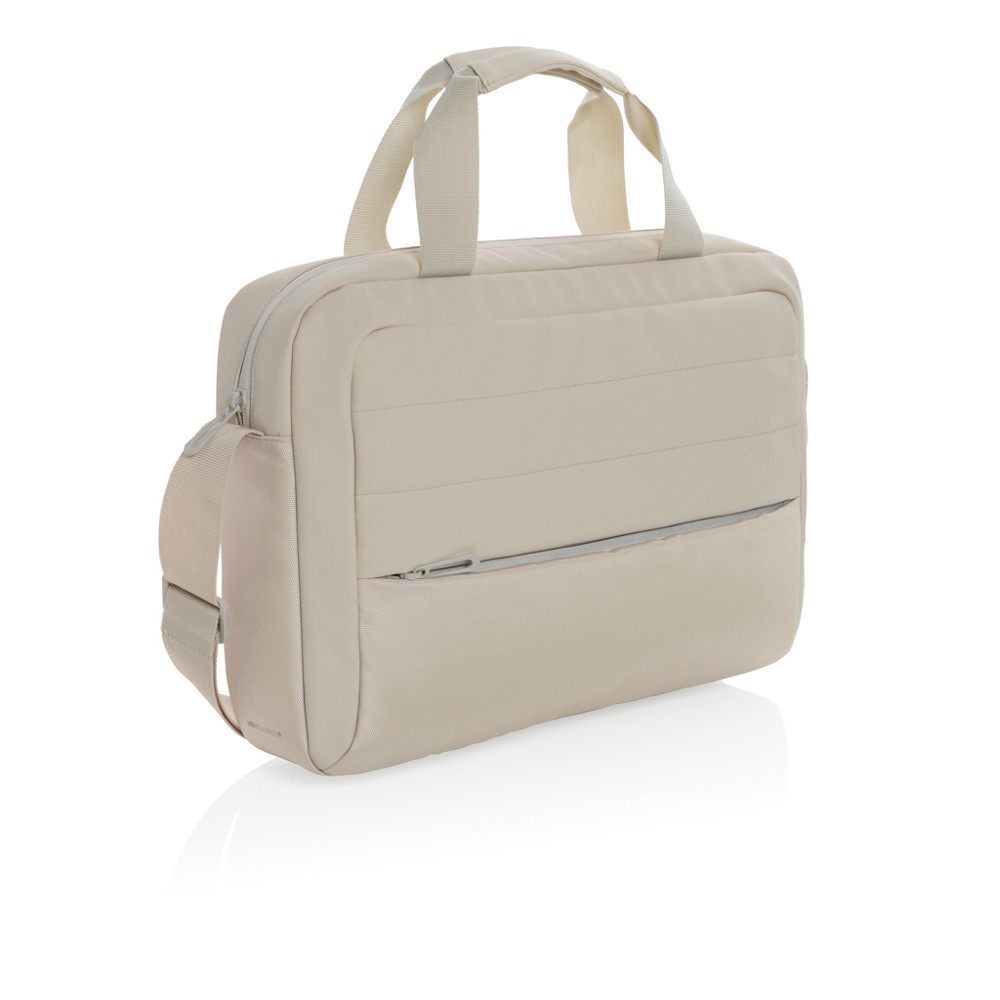 Armond AWARE™ RPET 15.6" laptoptas - beige (± PMS Warm Grey 1)