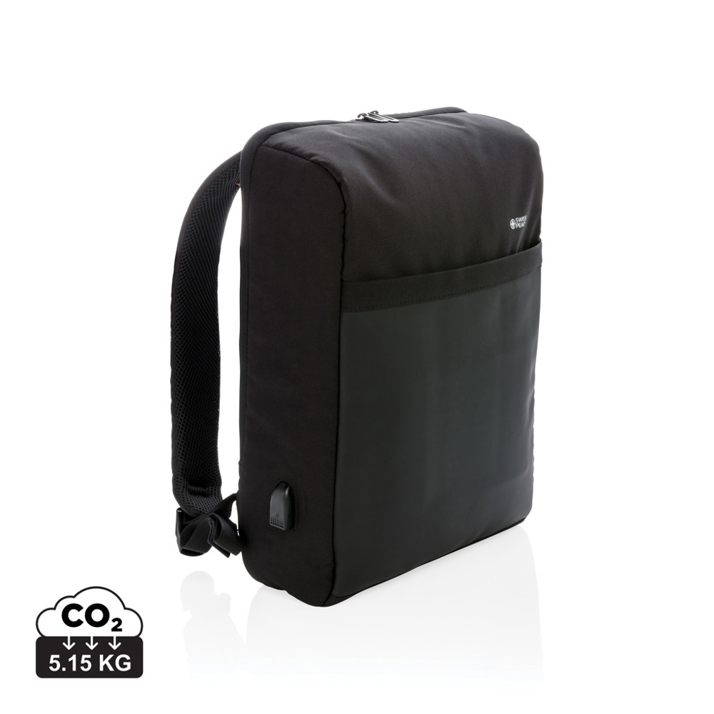 Lima PVC-vrije 15.6" RFID laptop tas