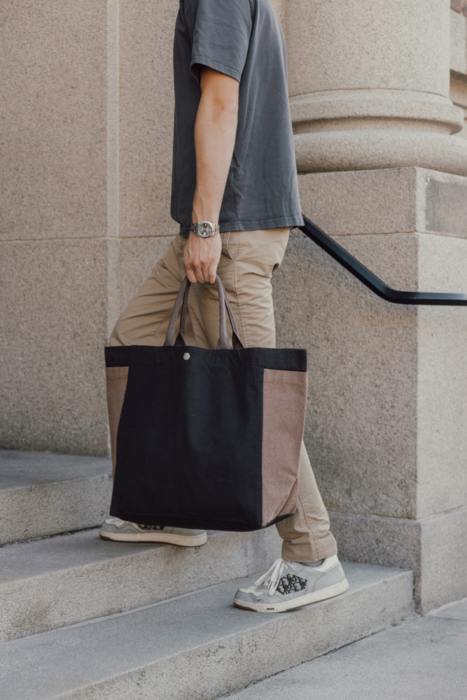 BEAU AWARE™ 400gsm recycled canvas all-round shopper