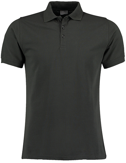 Kustom Kit - Men´s Slim Fit Klassic Superwash® 60° Polo - Graphite (Solid)