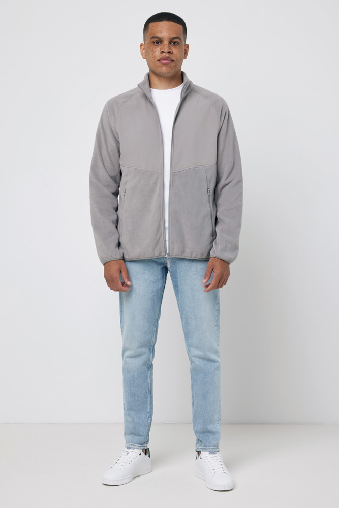 IQONIQ Talung gerecycled polyester fleece jas met rits