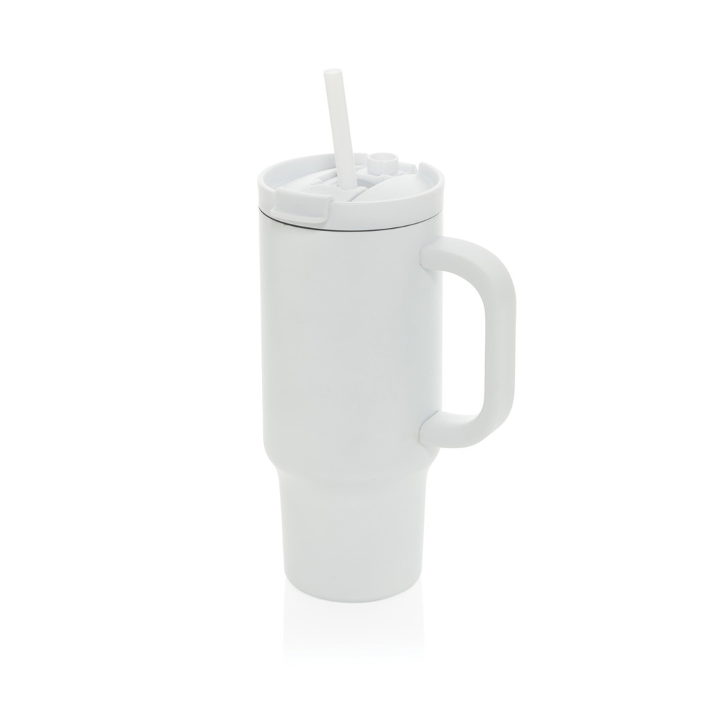 Cruiser RCS recycled lekvrije compacte beker 480ML - wit (± PMS White)