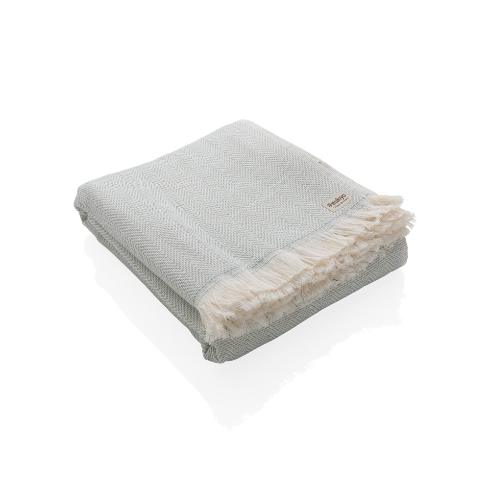 Ukiyo Hisako AWARE™ 4 Seizoenen Deken/Handdoek 100x180 - groen (± PMS 5555)