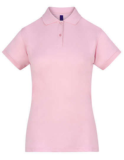 Henbury - Ladies´ Coolplus® Wicking Polo Shirt - Baby Pink